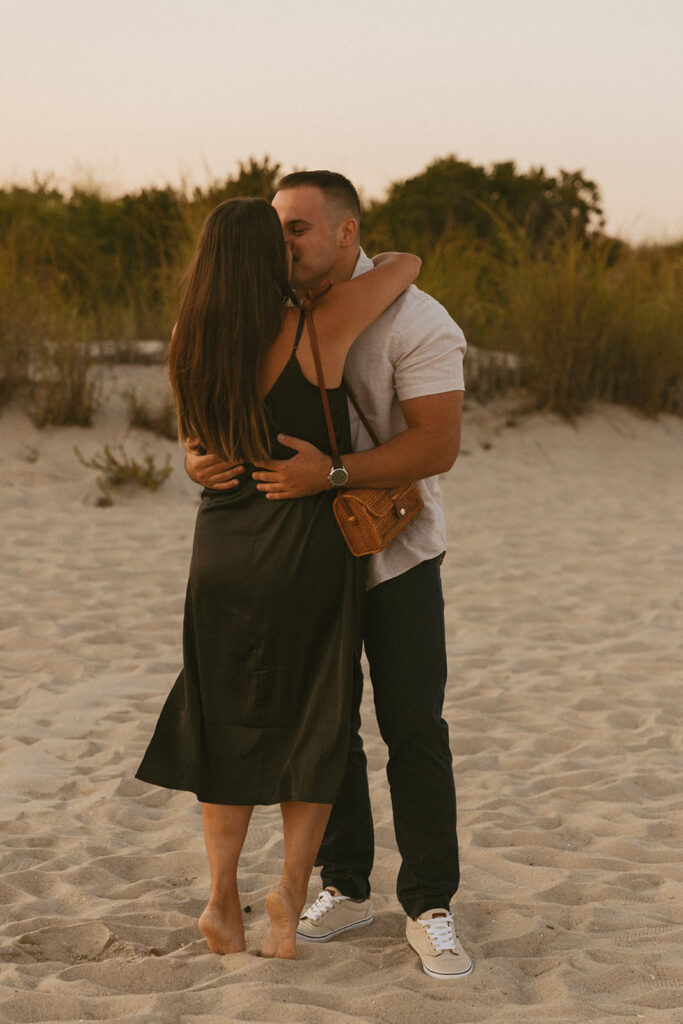 Wedding Proposal on the beach in NJ